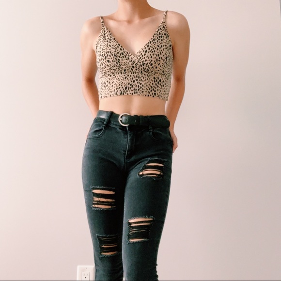 brandy melville cheetah Amara tank - Picture 2 of 3